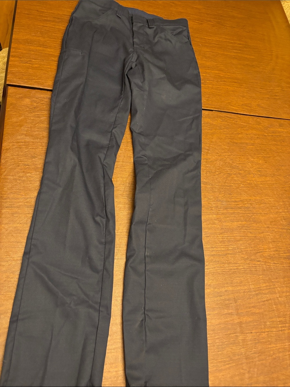 Men's Tailored Black Dress Pants - Classic Professional Style